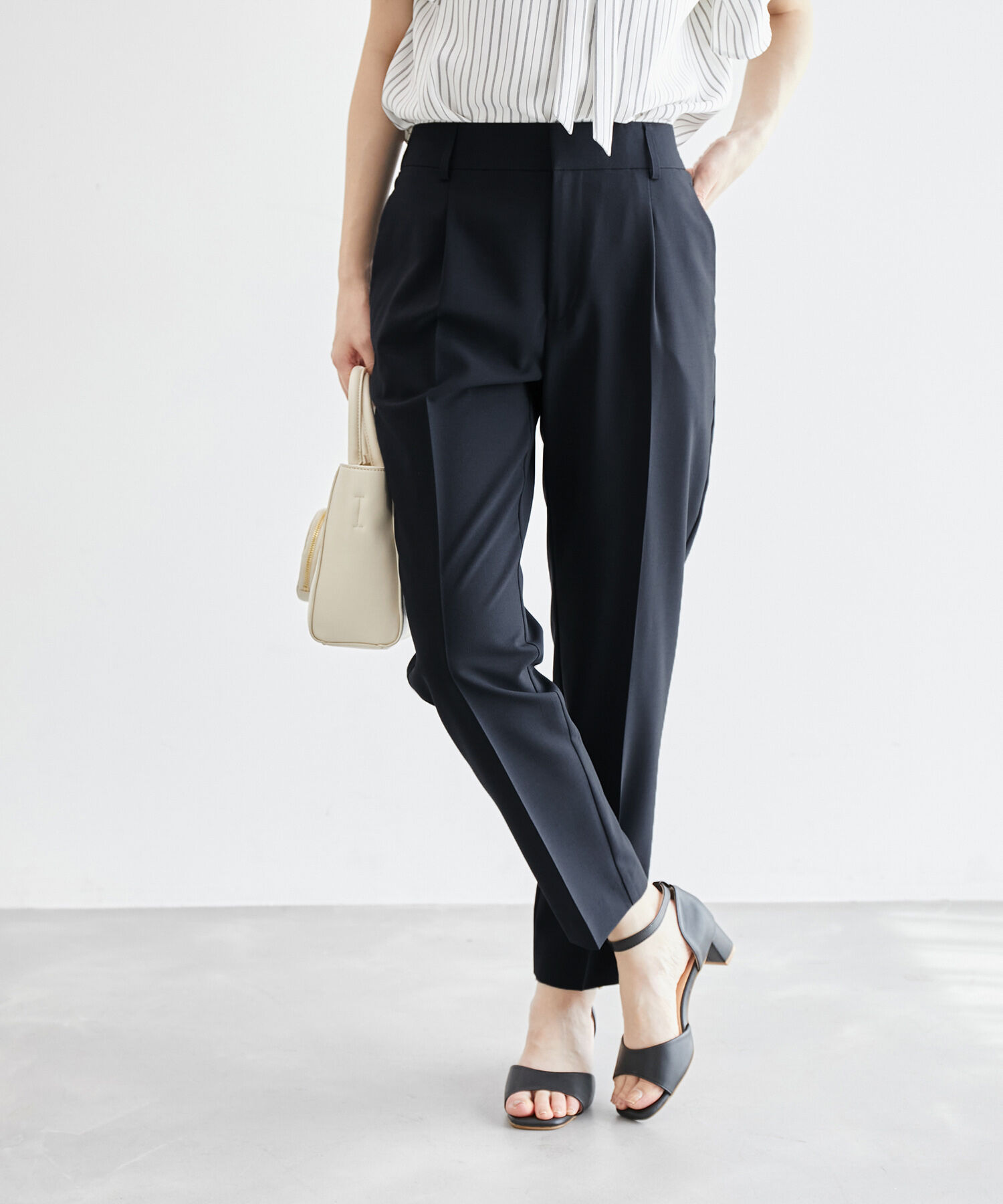 Rope&rsquo;Picnic「リネンライクテーパードパンツ/セットアップ対応・UVケア」|その他|