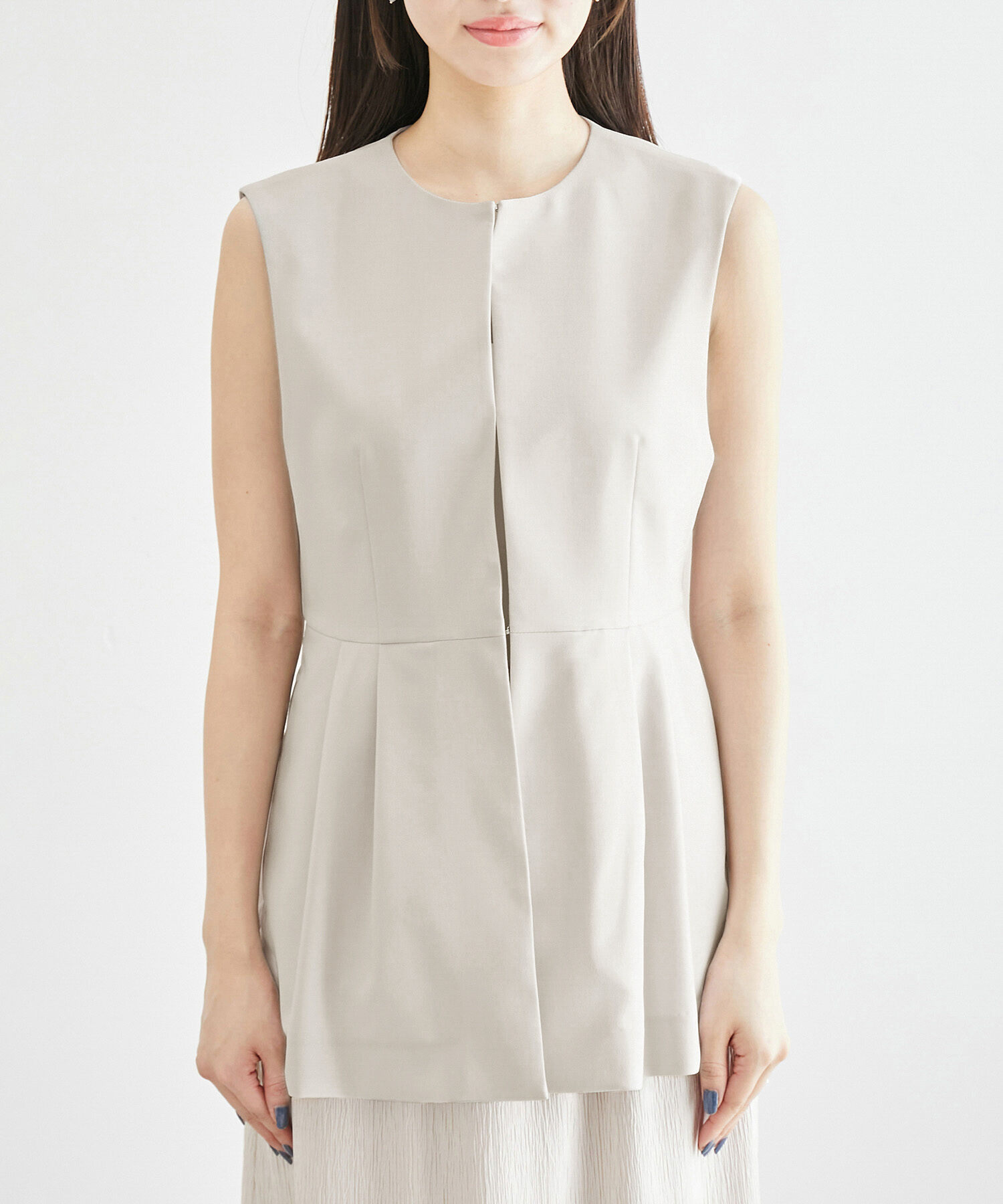 Rope&rsquo;Picnic「リネンライクジレベスト/セットアップ対応・UVケア」|ベスト・ジレ|