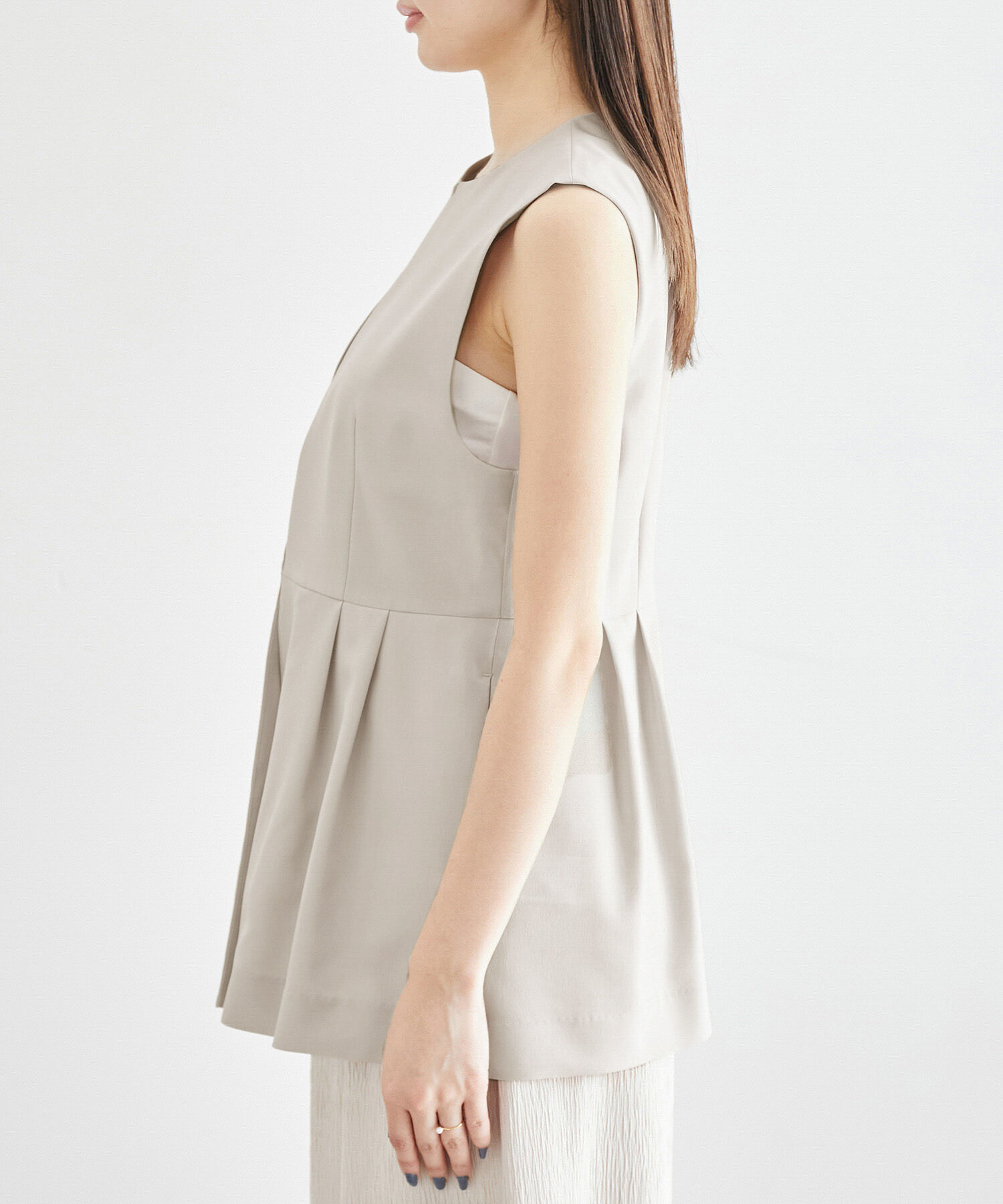 Rope&rsquo;Picnic「リネンライクジレベスト/セットアップ対応・UVケア」|ベスト・ジレ|