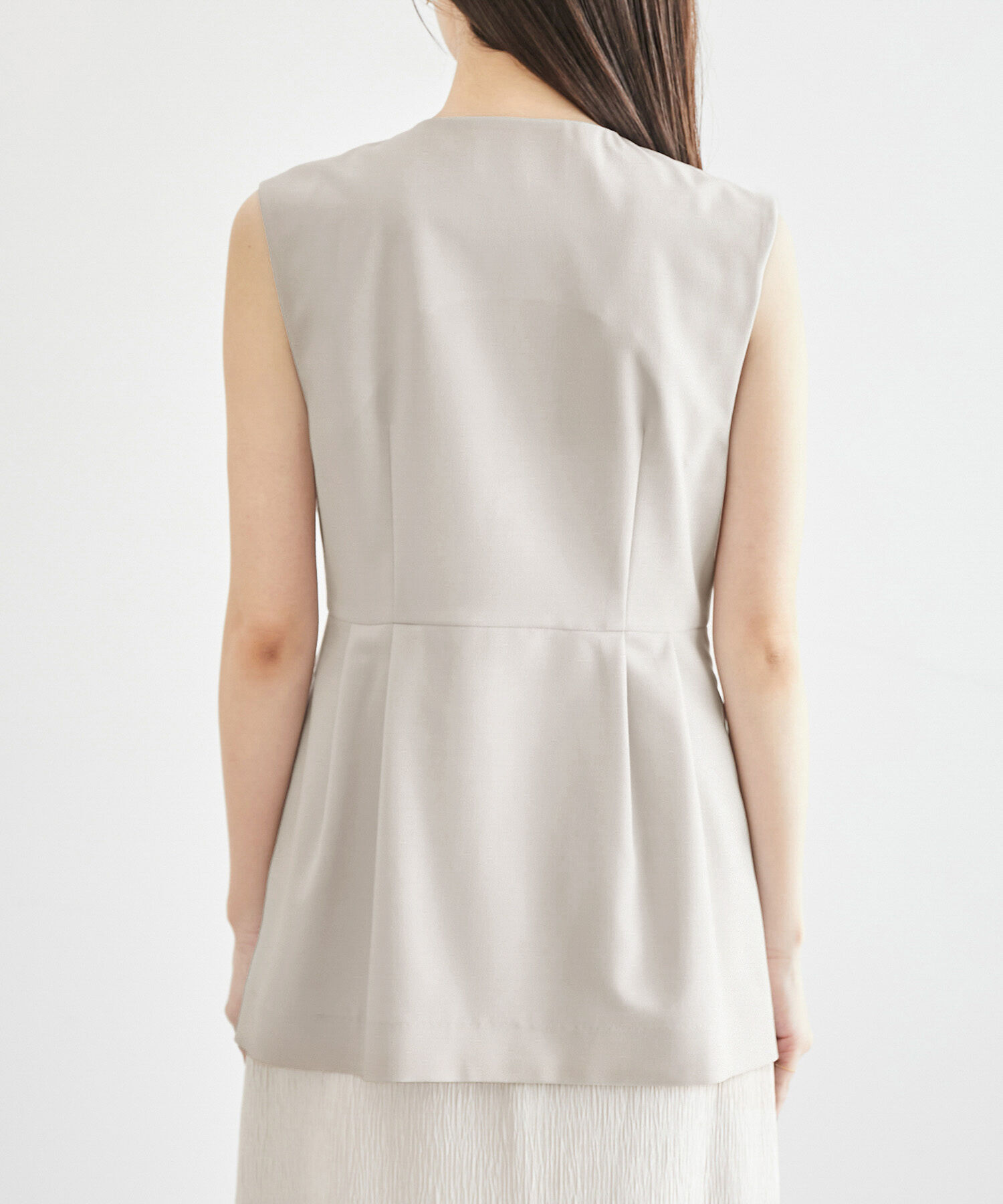 Rope&rsquo;Picnic「リネンライクジレベスト/セットアップ対応・UVケア」|ベスト・ジレ|