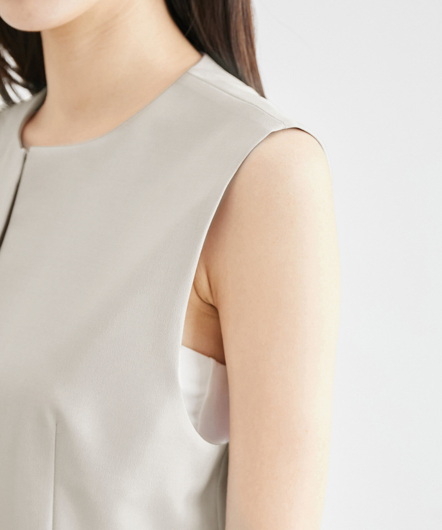 Rope&rsquo;Picnic「リネンライクジレベスト/セットアップ対応・UVケア」|ベスト・ジレ|