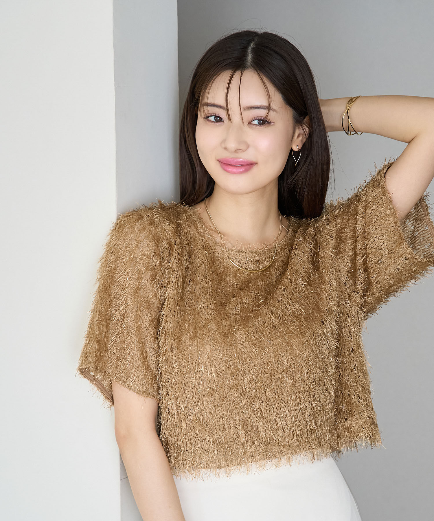 Rope&rsquo;Picnic「フリンジカットトップス」|Tシャツ・カットソー|