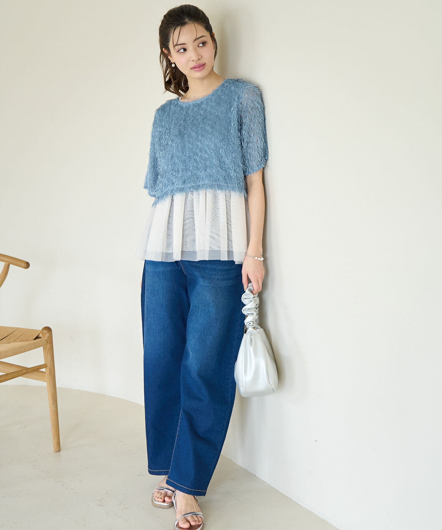 Rope&rsquo;Picnic「フリンジカットトップス」|Tシャツ・カットソー|