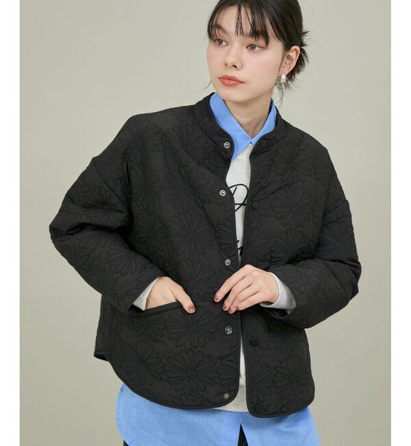 ROPE' PICNIC R「デイジーキルティングブルゾン/リンクコーデ」|ブルゾン・スタジャン|