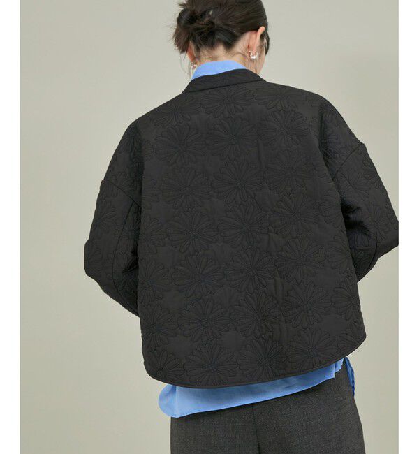 ROPE' PICNIC R「デイジーキルティングブルゾン/リンクコーデ」|ブルゾン・スタジャン|