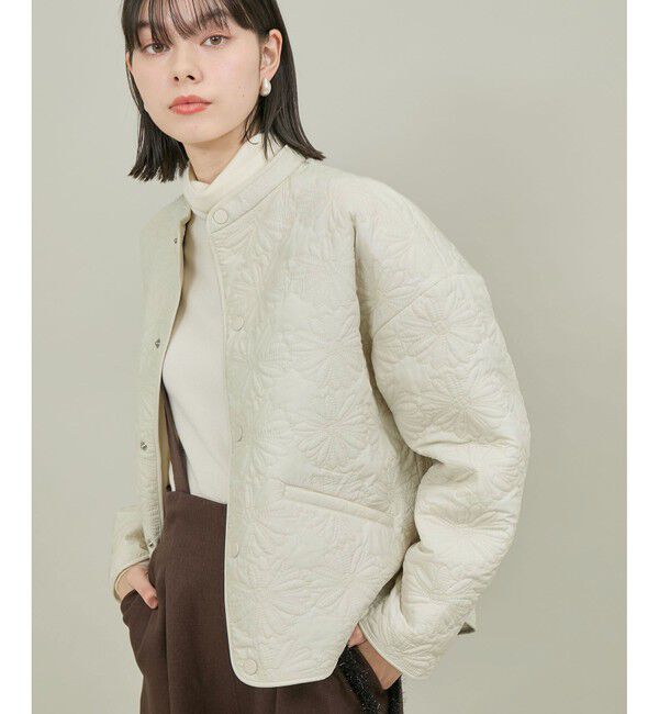 ROPE' PICNIC R「デイジーキルティングブルゾン/リンクコーデ」|ブルゾン・スタジャン|オフサブ