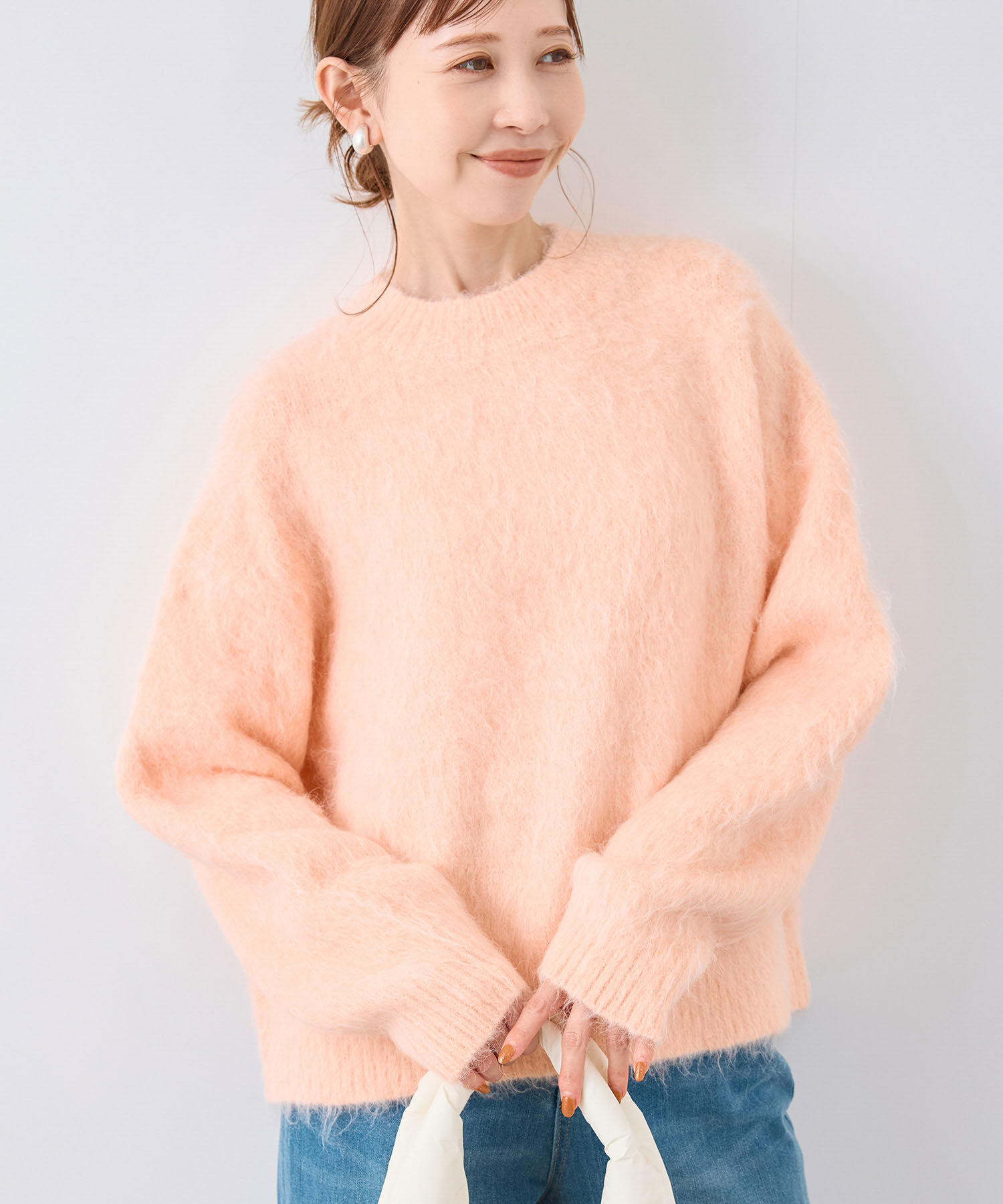 Rope&rsquo;Picnic「長起毛ニットプルオーバー」|ニット・セーター|