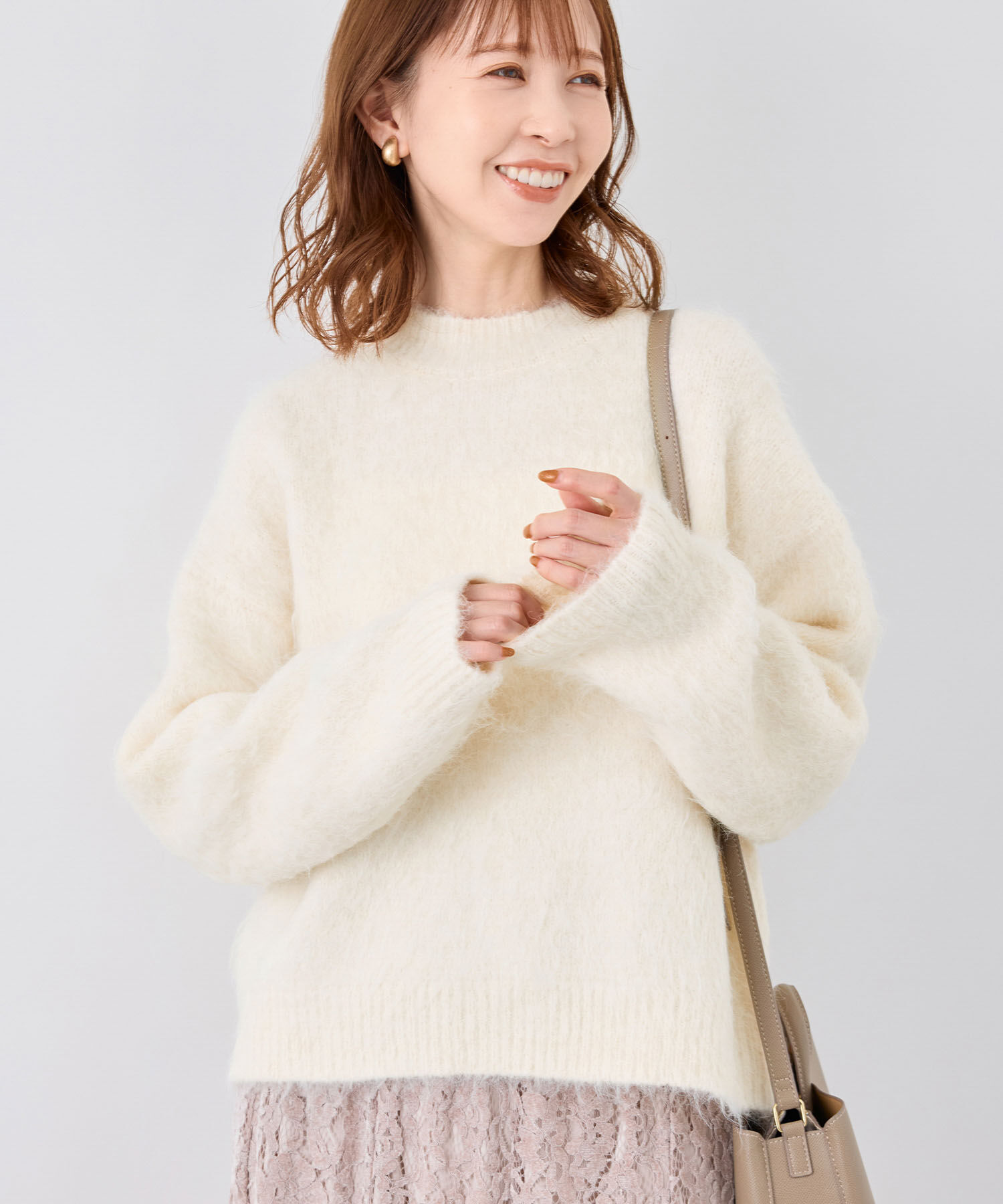 Rope&rsquo;Picnic「長起毛ニットプルオーバー」|ニット・セーター|キナリ(16)