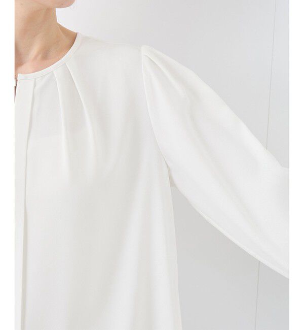 Rope&rsquo;Picnic「【2サイズ展開】レースポイントブラウス/通勤対応」|シャツ・ブラウス|