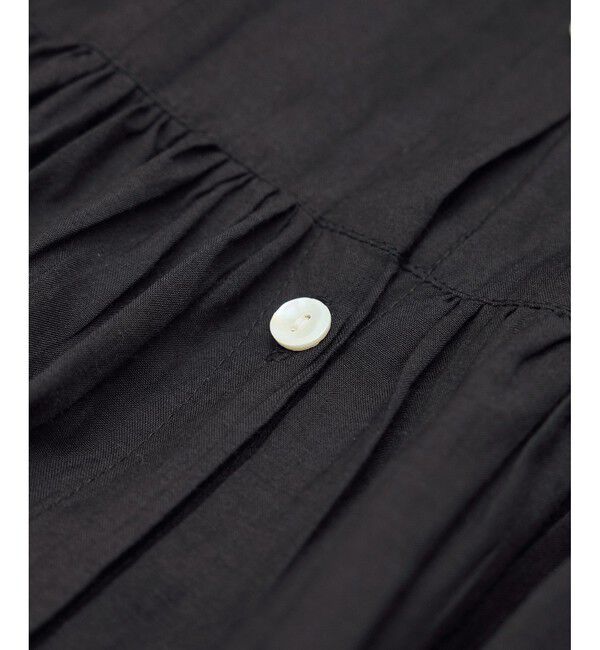 Rope&rsquo;Picnic「コットンボイルギャザーブラウス/リンクコーデ」|シャツ・ブラウス|