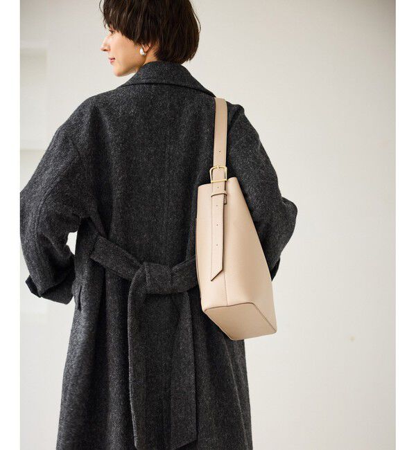 Rope&rsquo;Picnic「JAPAN FABRIC スタンドカラーロングコート/一部WEB限定カラー」|チェスターコート|