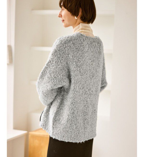 Rope&rsquo;Picnic「ブークレカラーニット」|ニット・セーター|