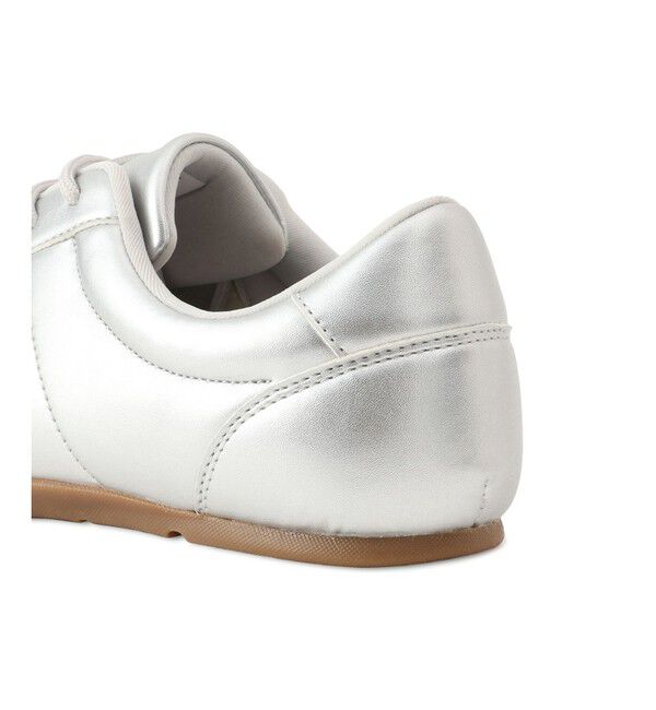 ROPE PICNIC PASSAGE「シルバー＆スエードライクフラットスニーカー」|スニーカー|