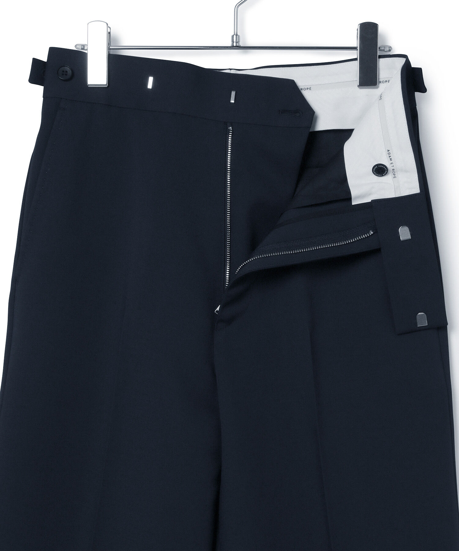 ADAM ET ROPE'「【サステナブル】ワイドスラックス」|スラックス|