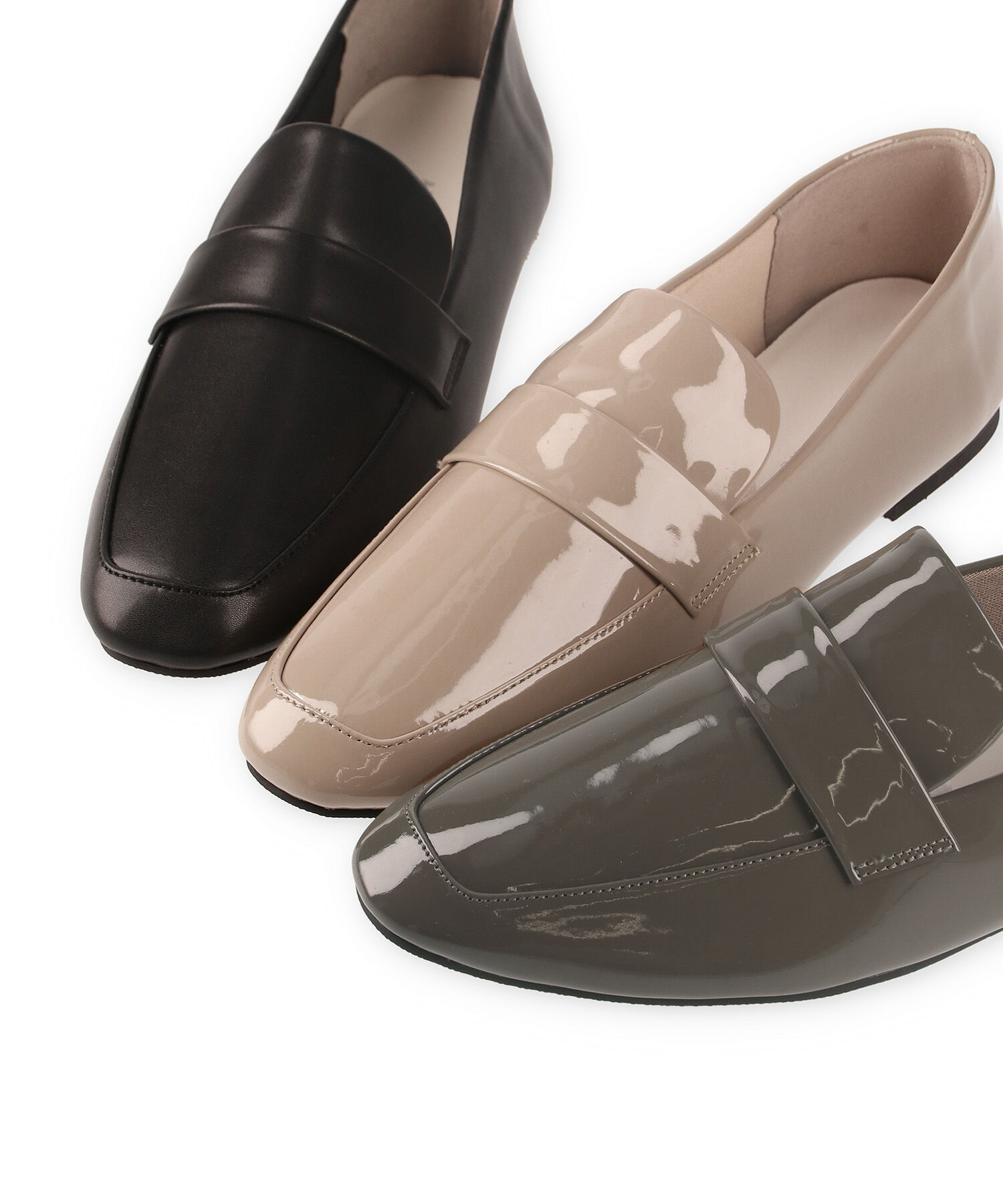 ADAM ET ROPE'「【晴雨兼用】ポーチ付きレインローファー」|レインシューズ|