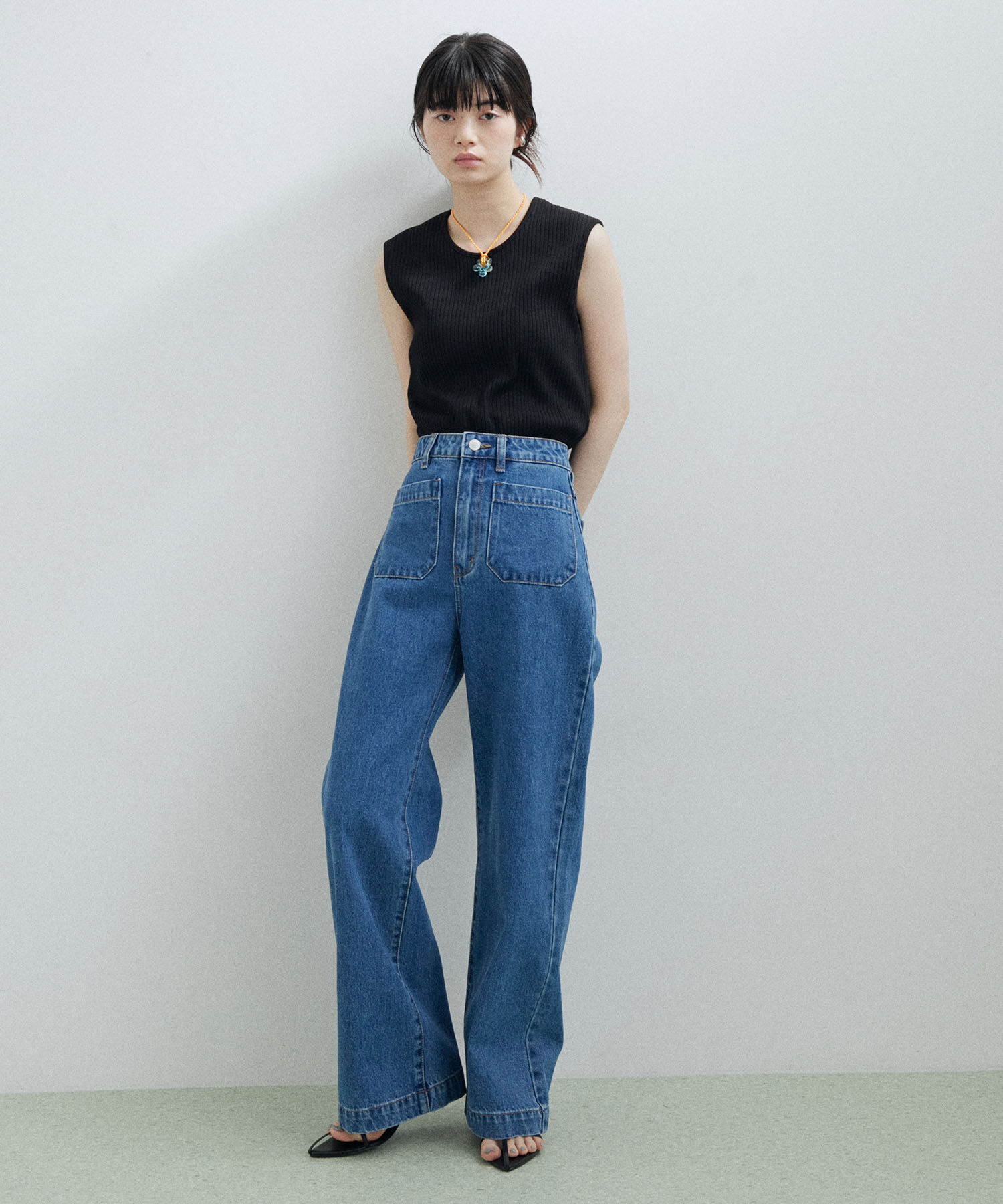 ADAM ET ROPE'「〈SETアイテム〉シャツボレロセットプルオーバー」|その他|