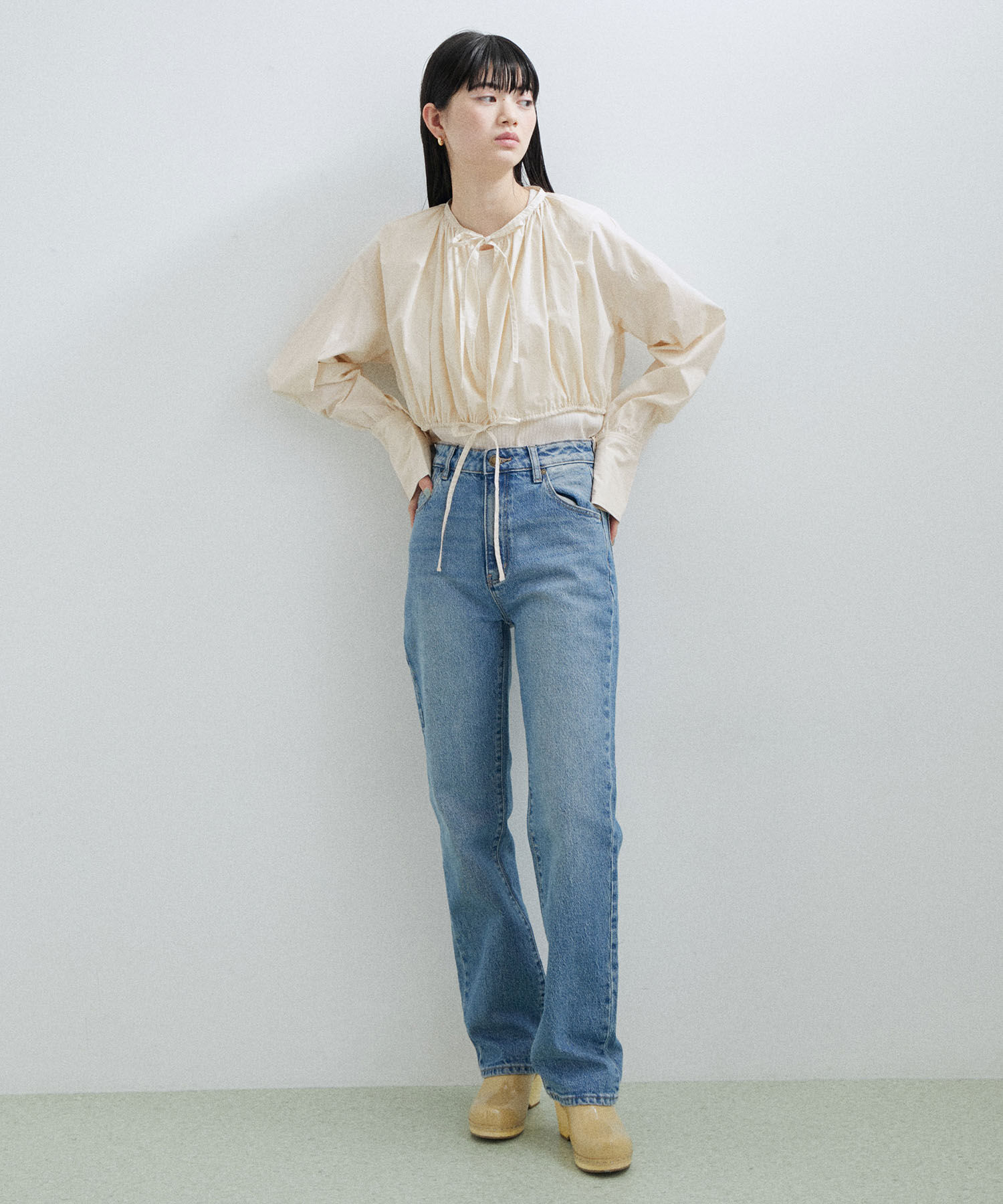 ADAM ET ROPE'「〈SETアイテム〉シャツボレロセットプルオーバー」|その他|