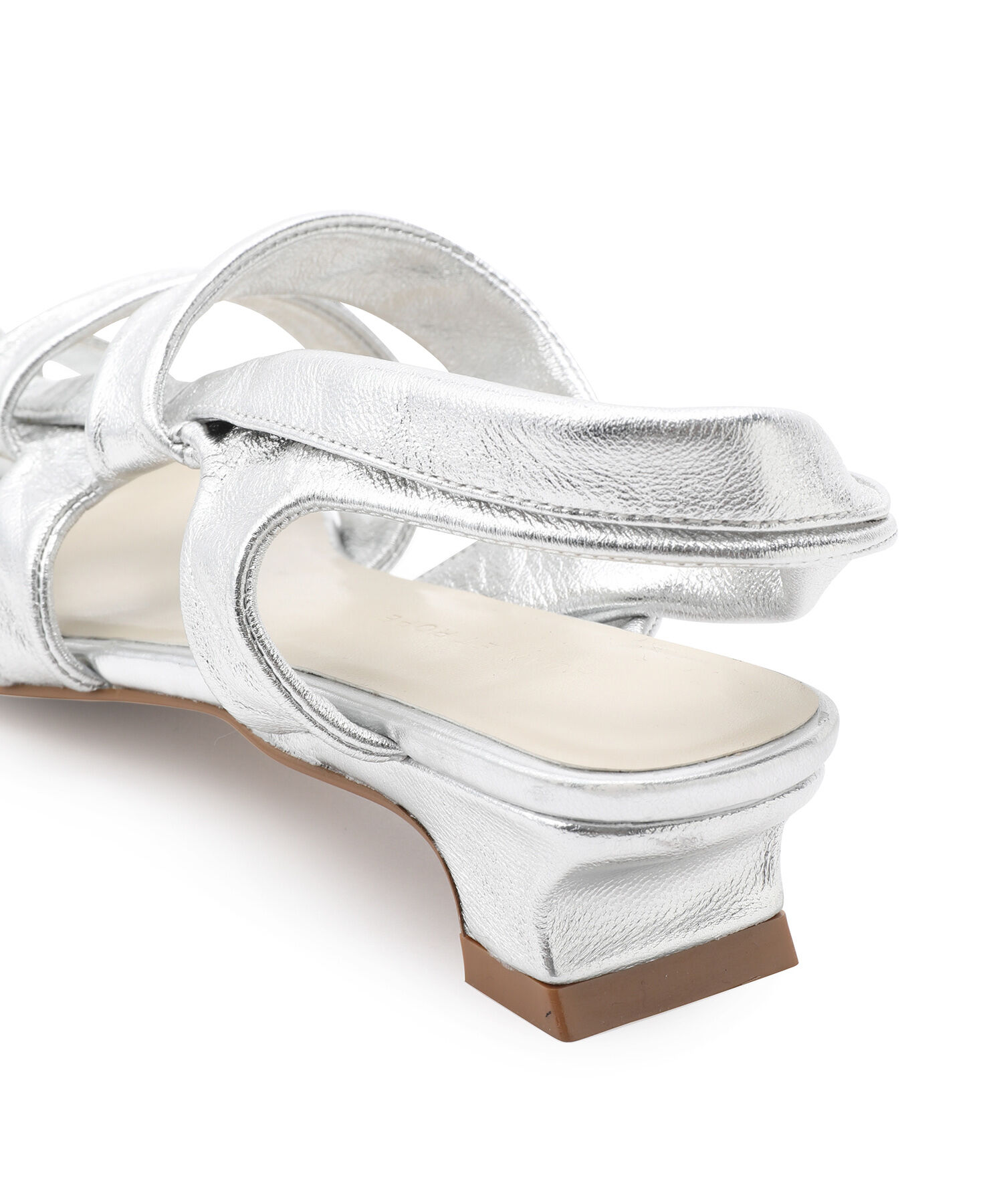 ADAM ET ROPE'「レザーツイストサンダル」|サンダル|