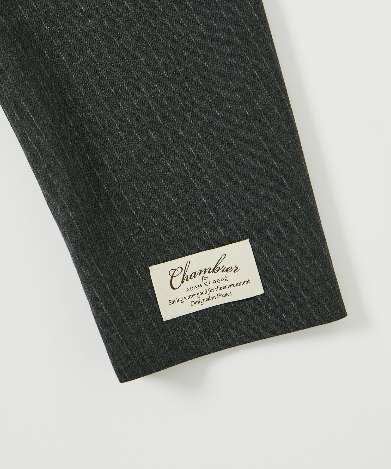 ADAM ET ROPE'「【Chambrer】ノーカラー イージー ジャケット / シーズンレス / セットアップ対応」|ノーカラージャケット|