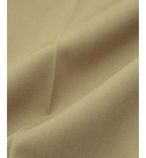 ADAM ET ROPE'「【防シワ】・【消臭】・【洗える】ウールギャバ2タックワイドスラックス」|スラックス|