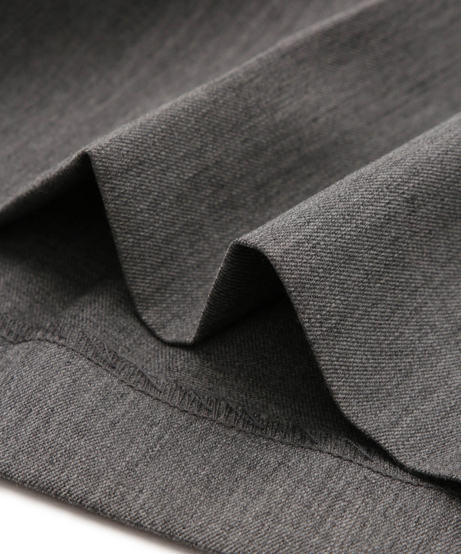 ADAM ET ROPE'「【防シワ】・【消臭】・【洗える】ウールギャバ2タックワイドスラックス」|スラックス|