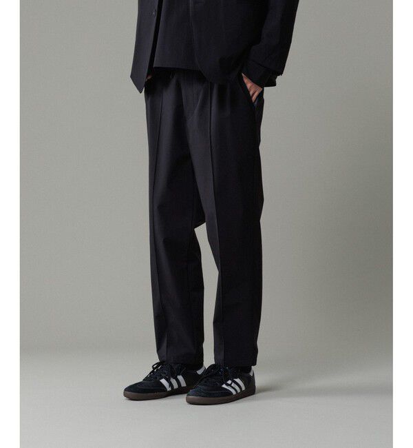 ADAM ET ROPE'「【CORDURA】ジャージー スラックス トラックパンツ / セットアップ対応」|チノ|