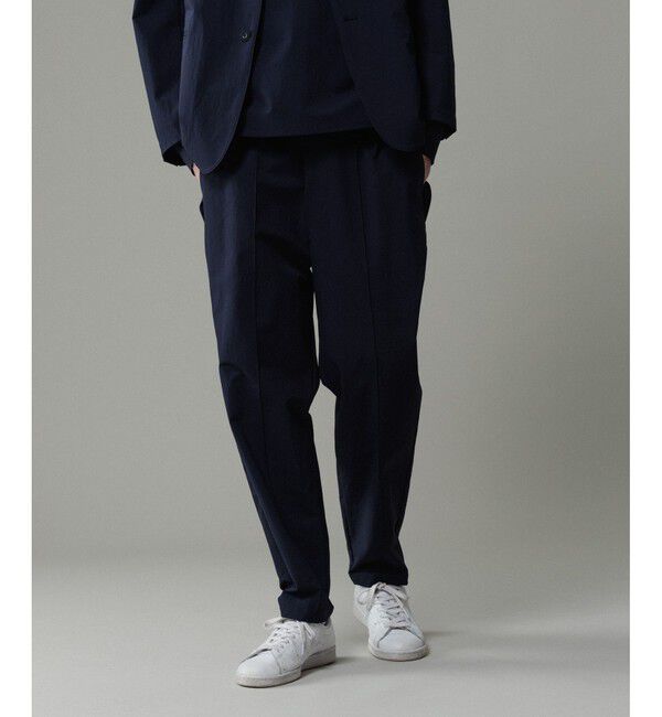 ADAM ET ROPE'「【CORDURA】ジャージー スラックス トラックパンツ / セットアップ対応」|チノ|