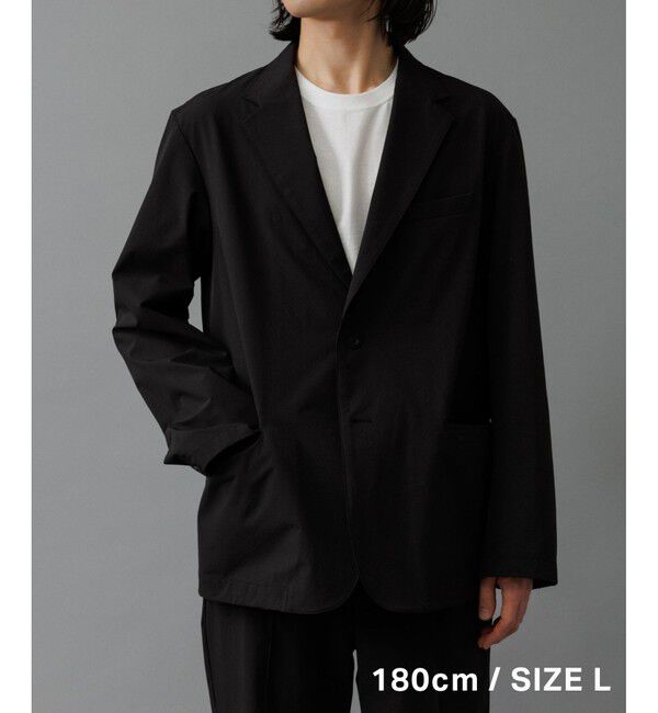 ADAM ET ROPE'「【CORDURA】ボックスシルエット ストレッチ ジャケット / セットアップ対応」|テーラードジャケット|
