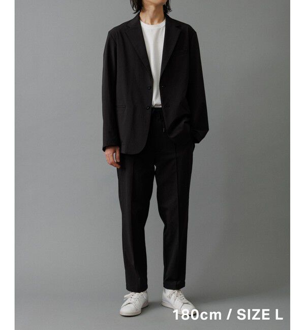 ADAM ET ROPE'「【CORDURA】ボックスシルエット ストレッチ ジャケット / セットアップ対応」|テーラードジャケット|