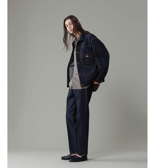 ADAM ET ROPE'「スリム テーパード デニムパンツ / ADAM ET ROPE' JEANS -CROP-」|デニム|