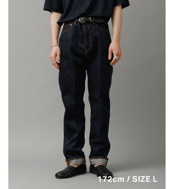 ADAM ET ROPE'「スリム テーパード デニムパンツ / ADAM ET ROPE' JEANS -CROP-」|デニム|