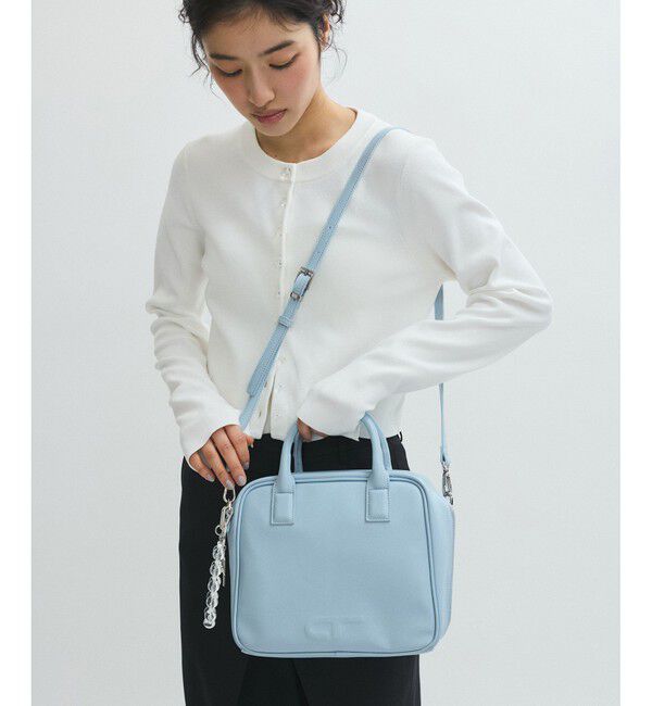 ADAM ET ROPE'「【サステナブル】・【再入荷】ロゴボストンバッグ」|ボストンバッグ|