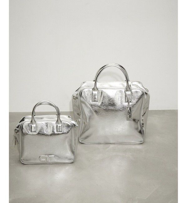 ADAM ET ROPE'「【サステナブル】・【再入荷】ロゴボストンバッグ」|ボストンバッグ|