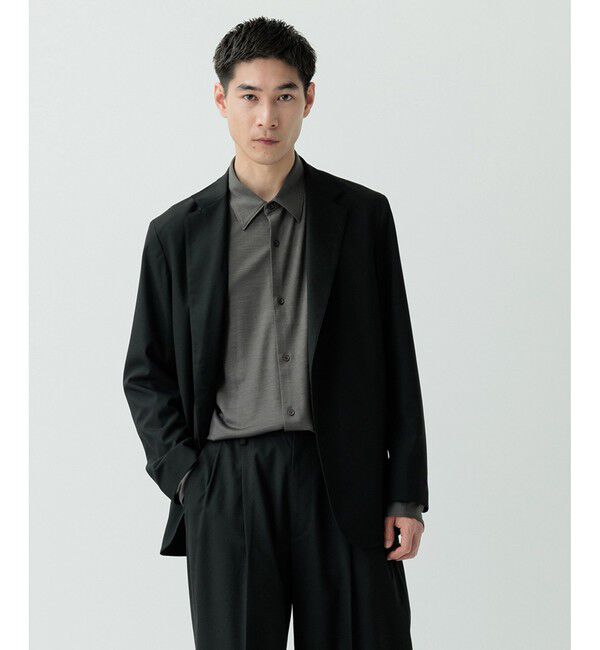 ADAM ET ROPE'「【Chambrer】テーラード イージー ジャケット / セットアップ対応」|テーラードジャケット|