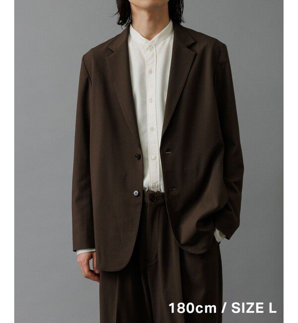 ADAM ET ROPE'「【Chambrer】テーラード イージー ジャケット / セットアップ対応」|テーラードジャケット|