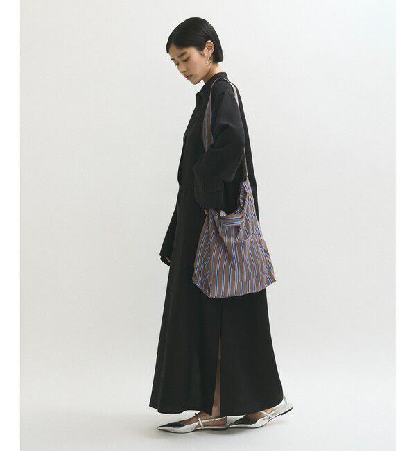 ADAM ET ROPE'「ギャザー2WAYミドルショルダーバッグ」|ショルダー・メッセンジャー|