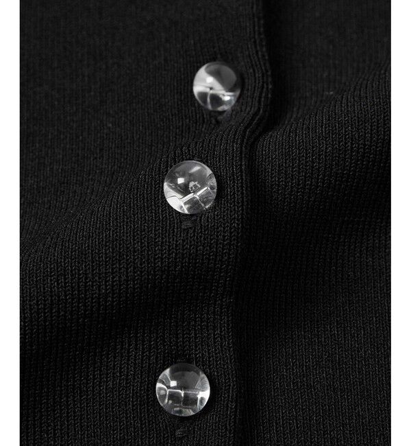 ADAM ET ROPE'「【サステナブル】クールタッチニットカーディガン」|カーディガン|