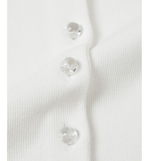 ADAM ET ROPE'「【サステナブル】クールタッチニットカーディガン」|カーディガン|