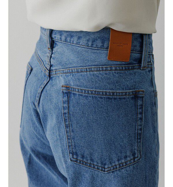 ADAM ET ROPE'「ブリーチ ストレート スラックスデニム / ADAM ET ROPE' JEANS -IMAG-」|デニム|