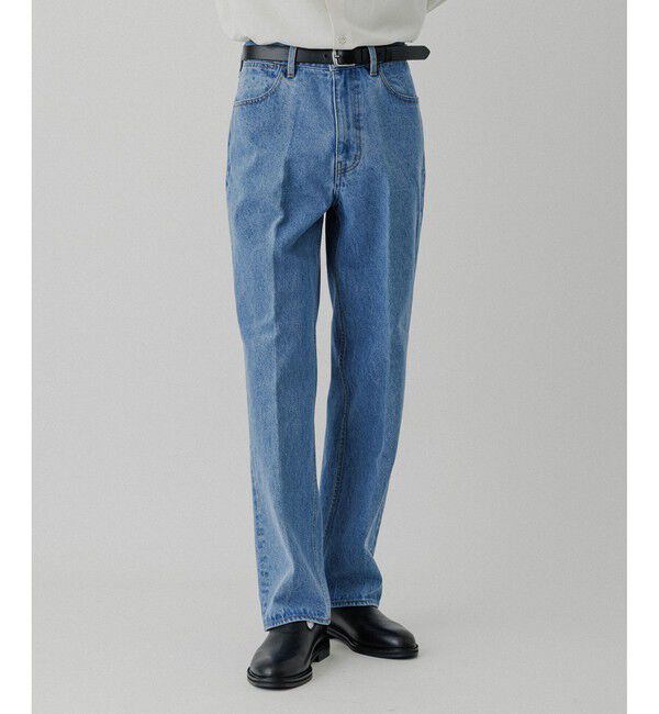 ADAM ET ROPE'「ブリーチ ストレート スラックスデニム / ADAM ET ROPE' JEANS -IMAG-」|デニム|
