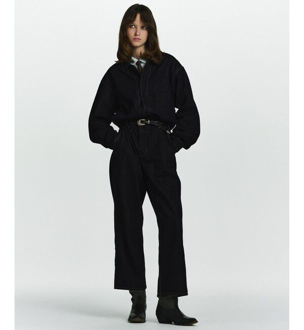 ADAM ET ROPE'「デニム オールインワン / ADAM ET ROPE' JEANS -IS-O-」|オールインワン|