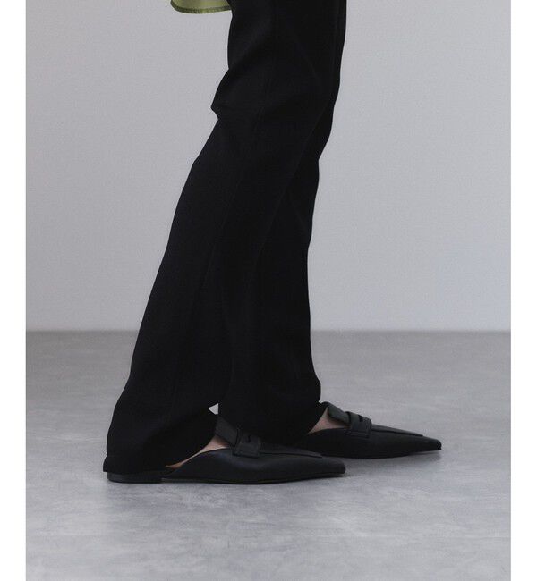 ADAM ET ROPE'「【接触冷感】キュプラニットスリムパンツ」|チノ|