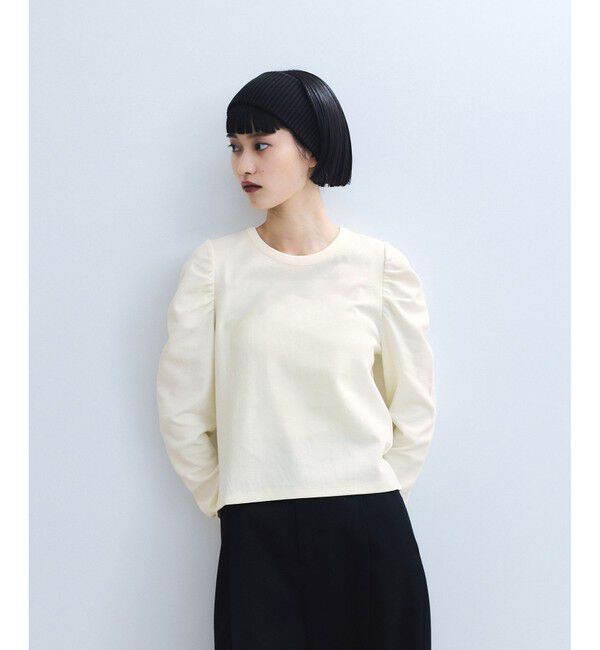 ADAM ET ROPE'「【WEB限定】バックペプラムカットソー」|Tシャツ・カットソー|