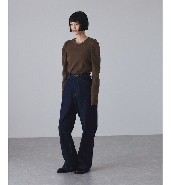 ADAM ET ROPE'「【WEB限定】バックペプラムカットソー」|Tシャツ・カットソー|