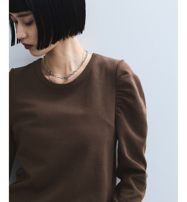 ADAM ET ROPE'「【WEB限定】バックペプラムカットソー」|Tシャツ・カットソー|