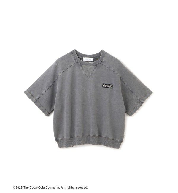 ADAM ET ROPE'「【Coca-Cola】Garment dye sweat H/S」|スウェット・ジャージ|