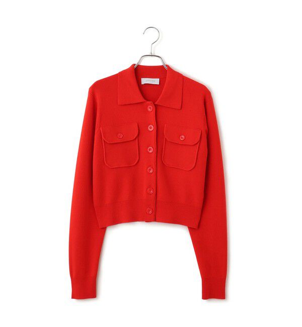 ADAM ET ROPE'「コットンカシミヤポケットカーディガン」|カーディガン|