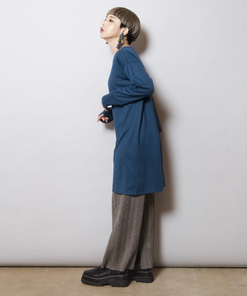  「アシンメトリーヘムプルオーバー」|Tシャツ・カットソー|