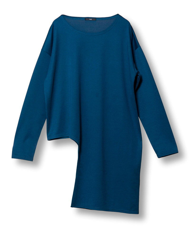  「アシンメトリーヘムプルオーバー」|Tシャツ・カットソー|