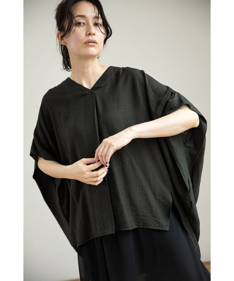  「バックギャザーブラウス」|シャツ・ブラウス|